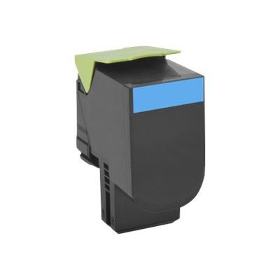 Lexmark 702XC - extra hoog rendement - cyaan - origineel - tonercartridge - LCCP, LRP