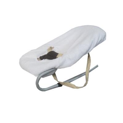 Bambisol housse eponge pour transat blanc