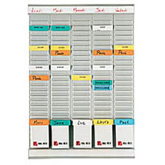 Planning WEEKLY PLANNER 5 bandes de 24 fiches indice 2 - 1