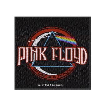 Pink Floyd Patch Distressed Dark Side Of The Moon 10 x 10 cm - 1