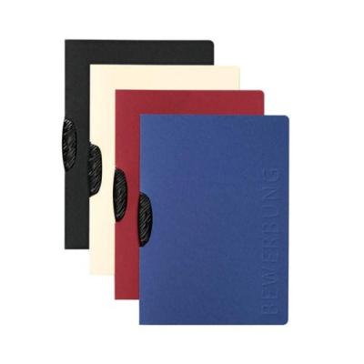 Pagna bewerbungsmappe swing, din a4, aus karton, schwarz 22007-04