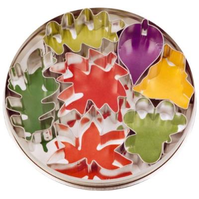Städter 023338 lot de 7 emporte-pièces en forme de feuilles fer-blanc