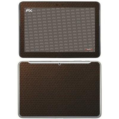 Designfolien@Folix Fx-Honeycomb-Brown Film Décoratif Pour Samsung Galaxy Tab 2 10.1 Motif Alvéoles Marron