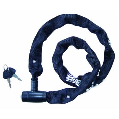 Point 12022800 chaîne cadenas noir 120 cm