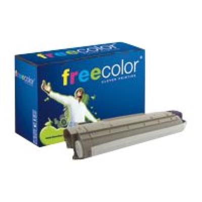 freecolor - zwart - tonercartridge (alternative for: OKI 43865724)