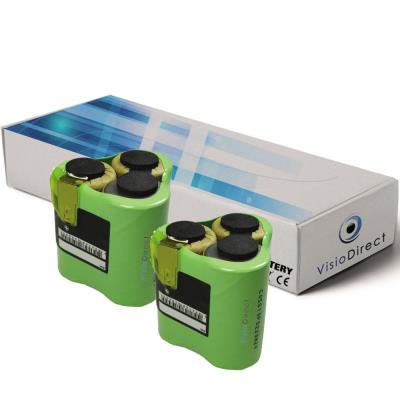Lot de 2 batteries pour AEG Liliput outil sans fil 3000mAh 3.6V - Visiodirect -