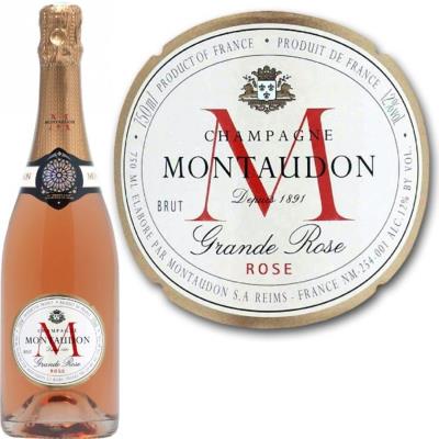Champagne montaudon grande rose x1