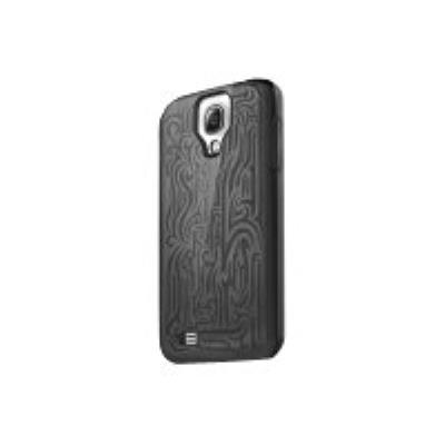 Itskins INK - Achterzijde behuizing voor mobiele telefoon - zwart - voor Samsung Galaxy S4