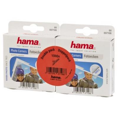 Hama-coins adhésifs pour photos, offre spéciale de 1000 p.
