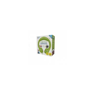 Casque Stereo Souple Audio Vert