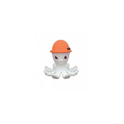 Jouet de dentition Pieuvre 3D Orange