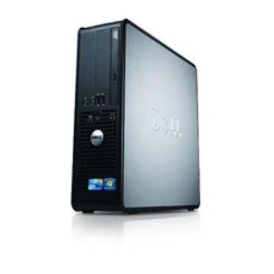 Ordinateur Dell Optiplex 380 SFF - Gris - Intel Celeron E3300 / 2.50 GHz - RAM 2 Go - HDD 160 Go - DVD - Gigabit Ethernet - Windows 7 Professionnel