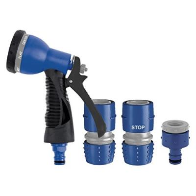 Tatay 0007501 Kit Pistolet D'Arrosage 7 Positions Plastique Bleu
