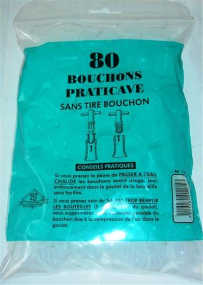 Bouchonnerie jocondienne bouchon(80) praticave*plast.*sachet*s