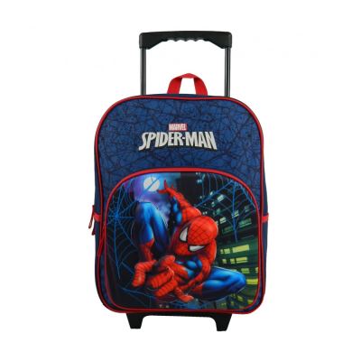 Sac à dos à roulettes Marvel Spiderman Bleu Marine