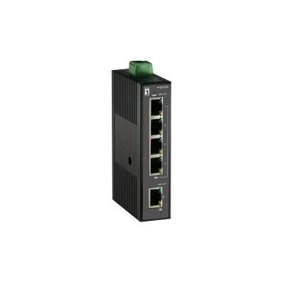 LevelOne Infinity IES-0500 - switch - 5 poorten - onbeheerd - monteerbaar op DIN-rails