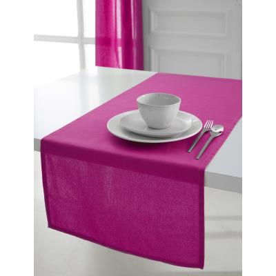 Chemin de table coton FESTIVE 50 x 150 Jus de Myrtille