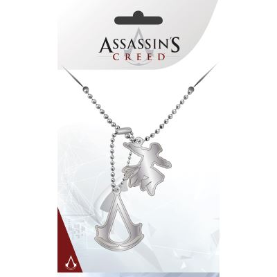 Plaque d'identite Assassins Creed Pendant