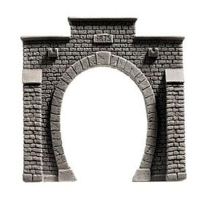 Noch - 34851 - modélisme ferroviaire - entrée de tunnel, 1 voie - 7,9 x 7,6 cm