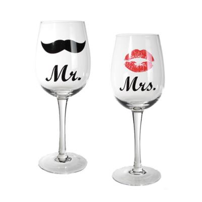 Verres ? Vin Mr & Mrs