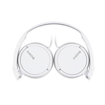 Sony MDR-ZX110W Casque pliable Blanc