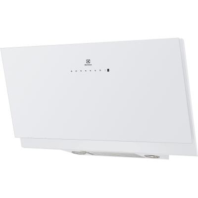Electrolux EFV90673OW - Hotte - hotte décorative - largeur : 89.8 cm - profondeur : 36.8 cm - evacuation & recyclage - blanc