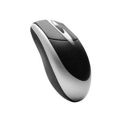 Perixx PERIMICE-201 - muis - PS/2, USB - zwart, zilver
