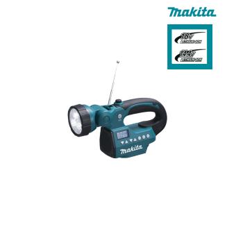 Lampe Torche 4 Amfm Ionmachine Makita Li Avec Radio Led 14 18v Rj35AL4q