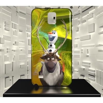 Coque Samsung Galaxy Note 4 ANF La reine des neiges Sven & Olaf 05