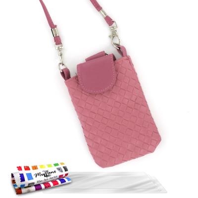 Pochette ORIGINAL Rose , CityPoche, Premium de MUZZANO pour SAMSUNG GALAXY S3 MINI + 3 Films de Protection Ecran UltraClear Pour SAMSUNG GALAXY S3 MINI