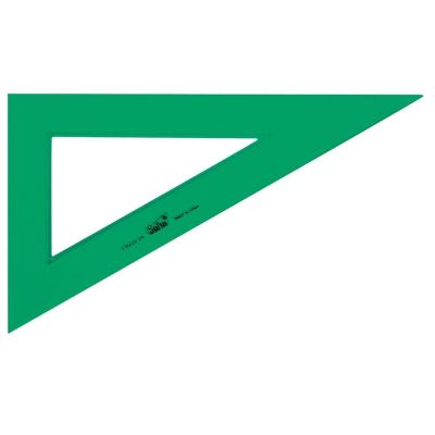 Équerre technique vert 25 cm