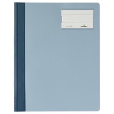 Durable 250006 Chemise À Lamelle Avec Couverture Opaque Bleu Clair D250006