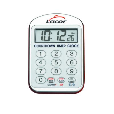 Lacor Unisex Blanc Horloge De Cuisine Avec Alarme - Image 3