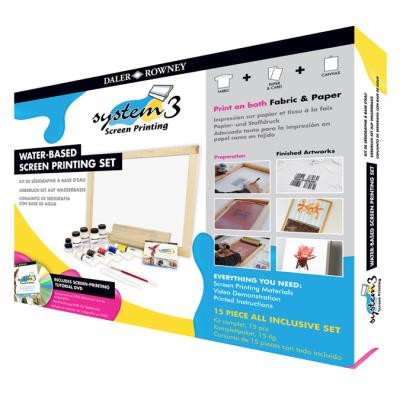 Kit complet de sérigraphie à base d?eau