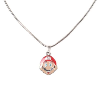Super Mario Bros. Mario Face Charm Collier