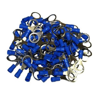 Cosses Electriques A Oeil De 10 Bleues Sachet De 100 Cosses