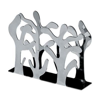 ALESSI ESI03 MEDITERRANEO PORTE-SERVIETTES EN PAPIER EN ACIER INOXYDABLE 18/10 BRILLANT