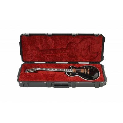Accessoires guitares SKB 3I-4214-56 ETUI AVION TANCHE MOUL PAR INJECTION, POUR GUITARES LES PAUL - LOQUETS TSA, ROULETTE Pour guitare électrique