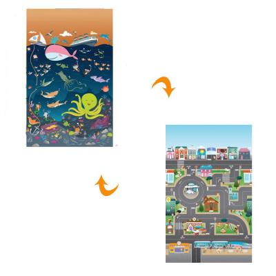 Tapis Géant Double Face Circuit et Ocean Prince lionheart