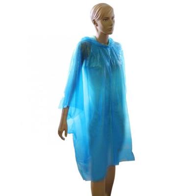 Poncho de protection léger - bleu