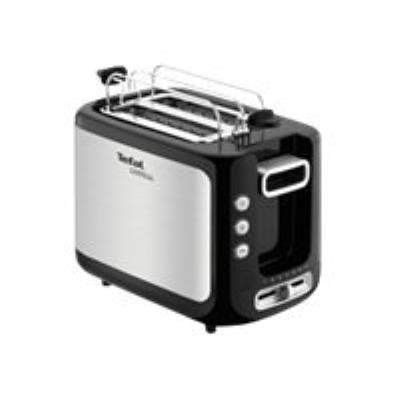 Tefal Express TT 3650 - broodrooster - opgeruwd roestvrij staal/zwart