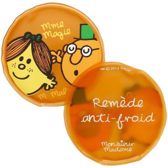 LOT DE 2 CHAUFFERETTES MAINS MONSIEUR MADAME ORANGE