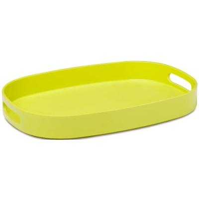 ROSTI MEPAL 104447591200 PLATEAU SYNTHESIS MONO COULEUR EOS VERT LIME MÉLAMINE
