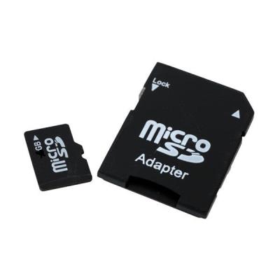 carte memoire micro sd 4 go class 10 + adaptateur ozzzo pour ALCATEL One Touch Pixi 4 4.0