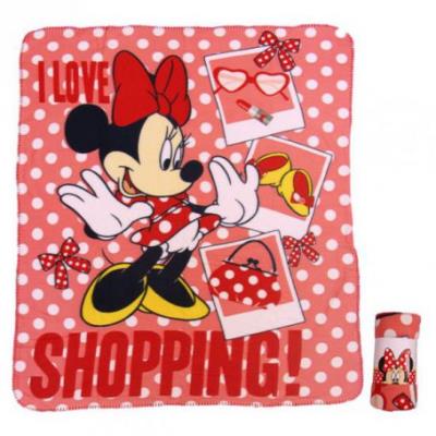 Plaid - couverture polaire minnie mouse disney 120 x 140 cm