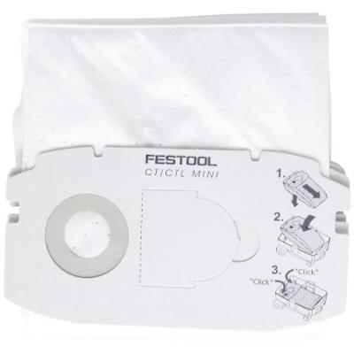 Festool sc fis-ct mini/5 selfclean sac filtre