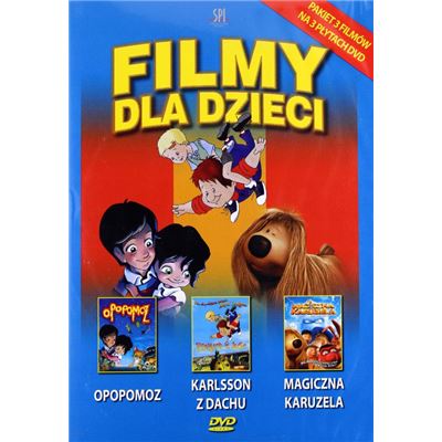 Filmy dla dzieci: Opopomoz / Karlsson z dachu / Magiczna Karuzela (Filmy dla dzieci: Opopomoz/ Karlsson z dachu/ Magiczna Karuzela)