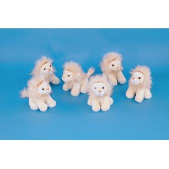 lion blanc peluche