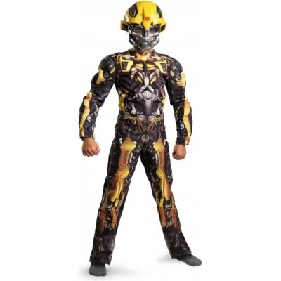 Costume de Transformers Bumblebee Movie Classic musclé pour enfant - 10-12 ans
