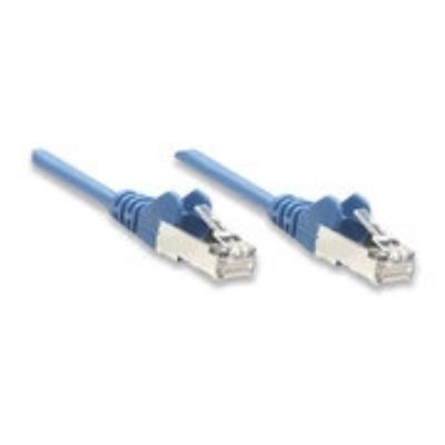 Patchkabel intellinet rj45 ftp c5e 15.0m blau bul